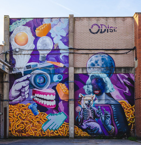 Graffiti in Birmingham : Alternative clothing shops in Birmingham