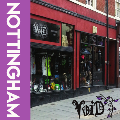 Void clothing, Nottingham : Where to shop for alternative clothing UK