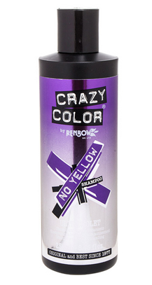 Colourful hair care : Crazy Color No Yellow Shampoo