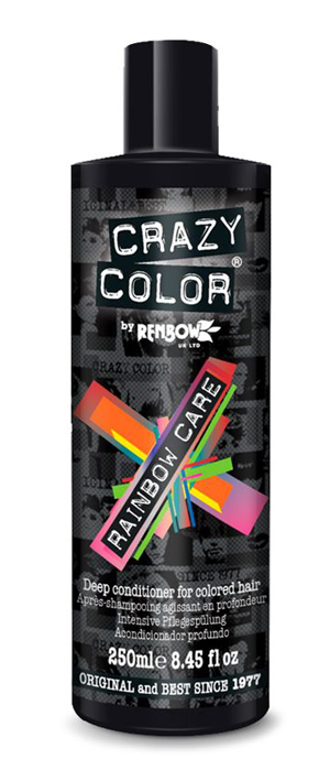 Colourful hair care products : Crazy Color Rainbow Care conditioner