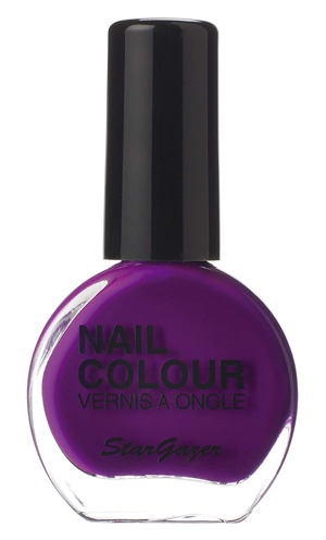 Purple nail polish by Stargazer : Alternative make up UK