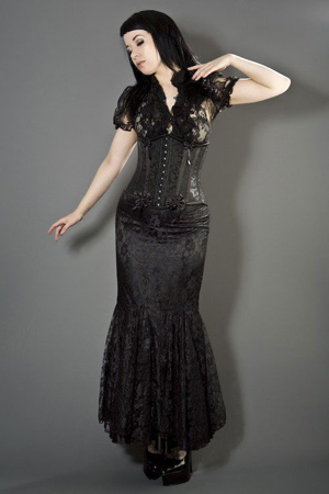Gothic fashion corset uk