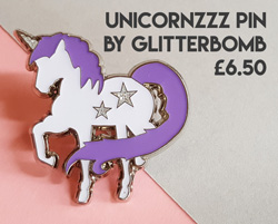 Alternative xmas gift - Unicorn pin : Alt Fashion